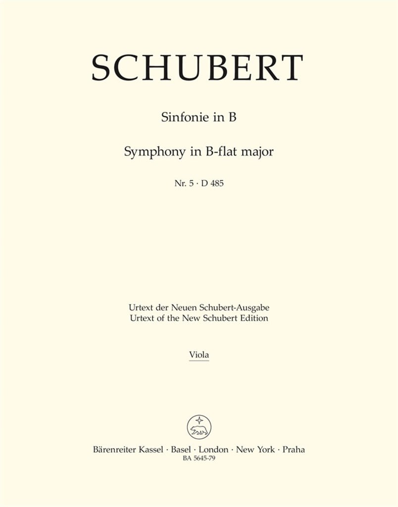 Symphony in Bb major No. 5
